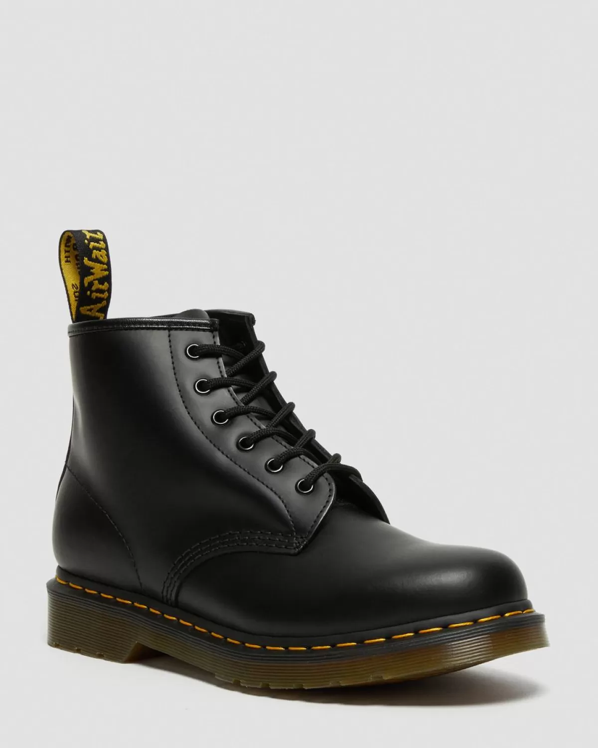 New Boots Basses 101 Yellow Stitch En Cuir Smooth Femme/Homme Bottines | Boots À Lacets