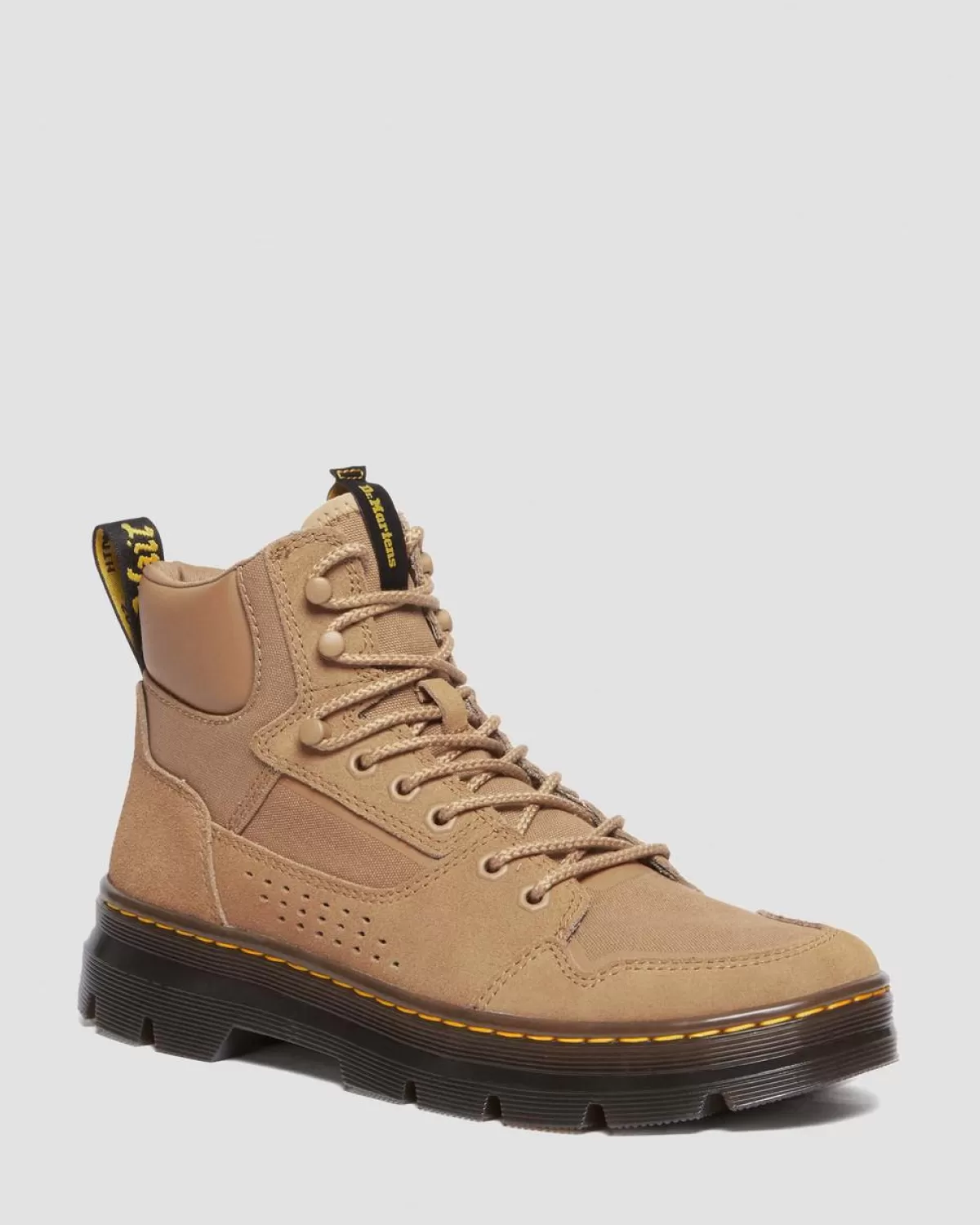 Best Boots Utilitaires Rilla En Toile Et En Daim à Lacets Homme Boots Utilitaires