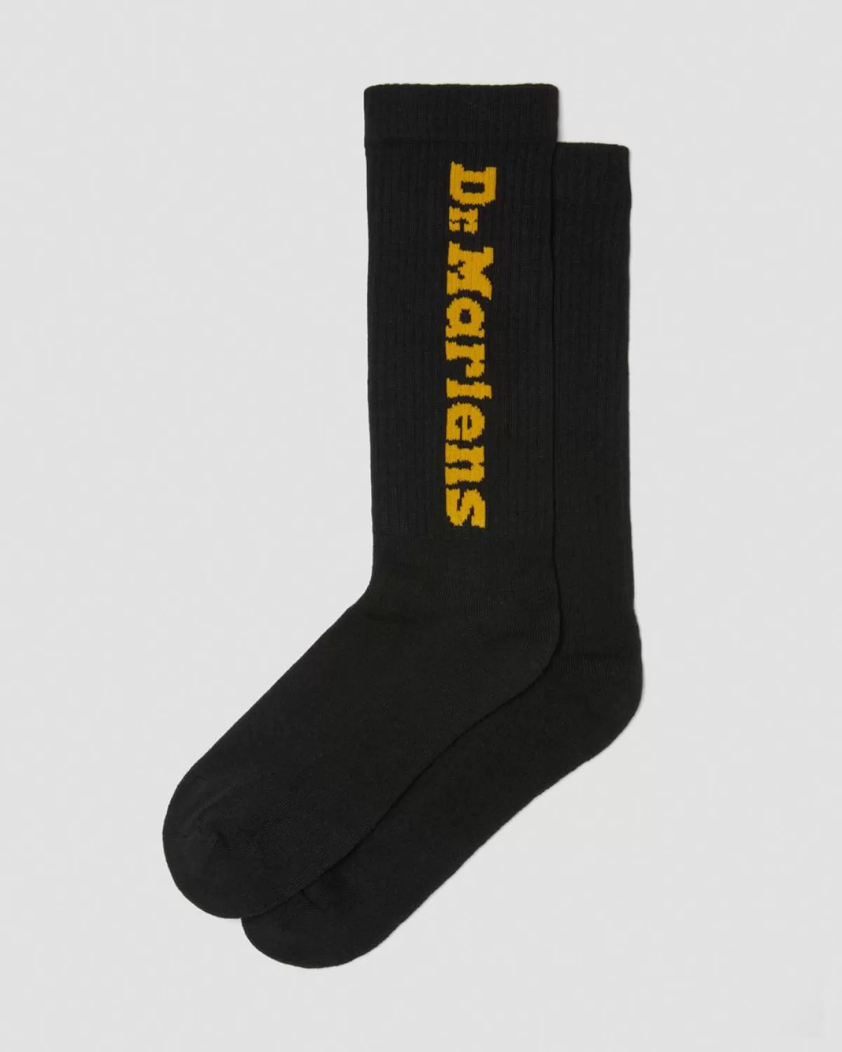 Shop Chaussettes Vertical Logo En Coton Mélangé Chaussettes