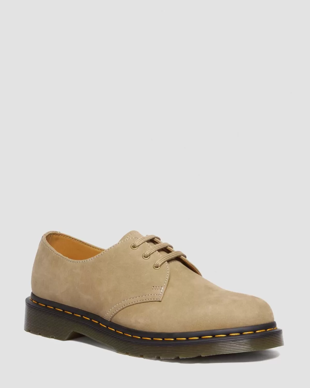 Outlet Chaussures 1461 En Cuir Tumbled Nubuck Homme Chaussures À Lacets