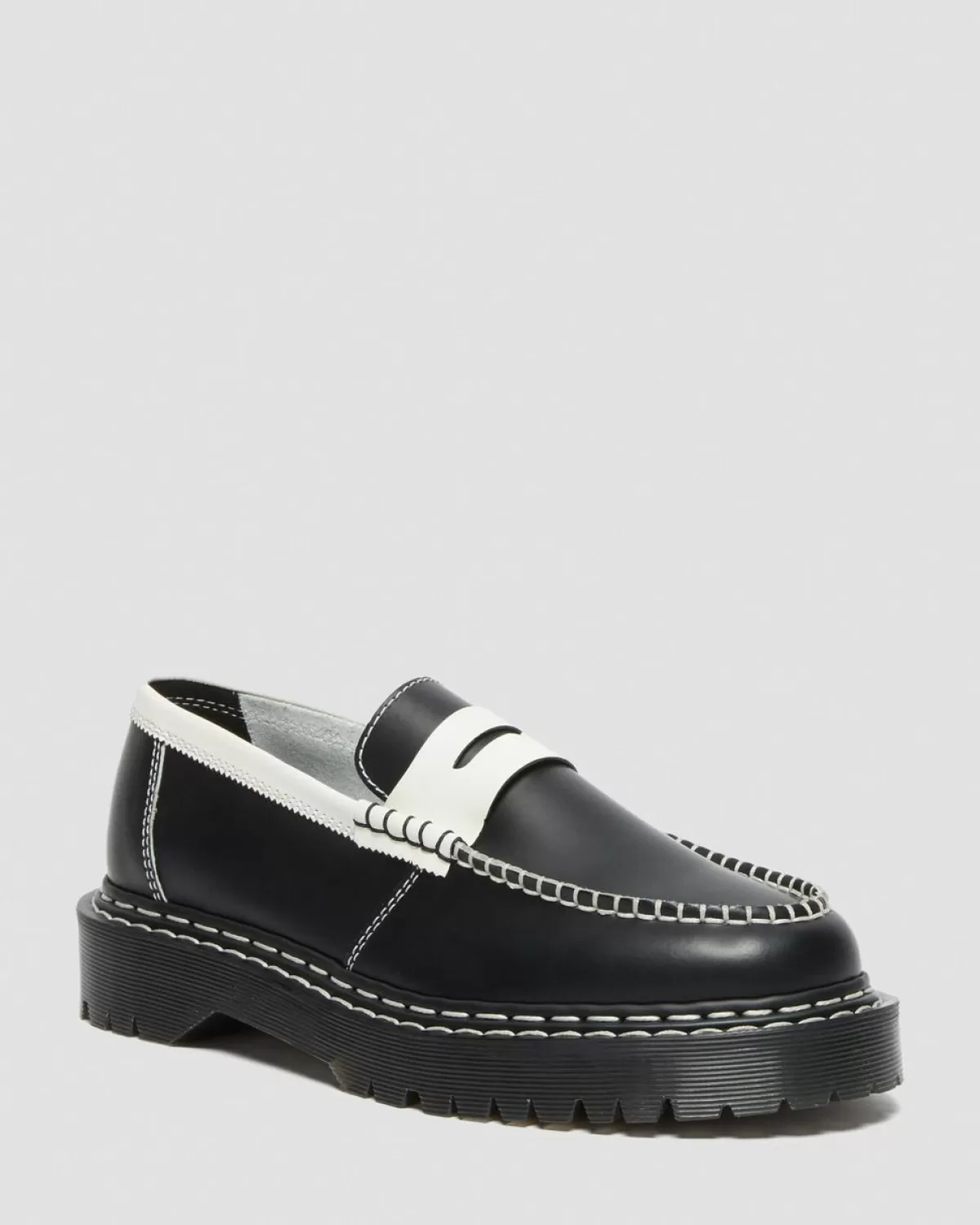 Outlet Mocassins Penton Bex Contrast En Cuir Femme/Homme Mocassins | Mocassins